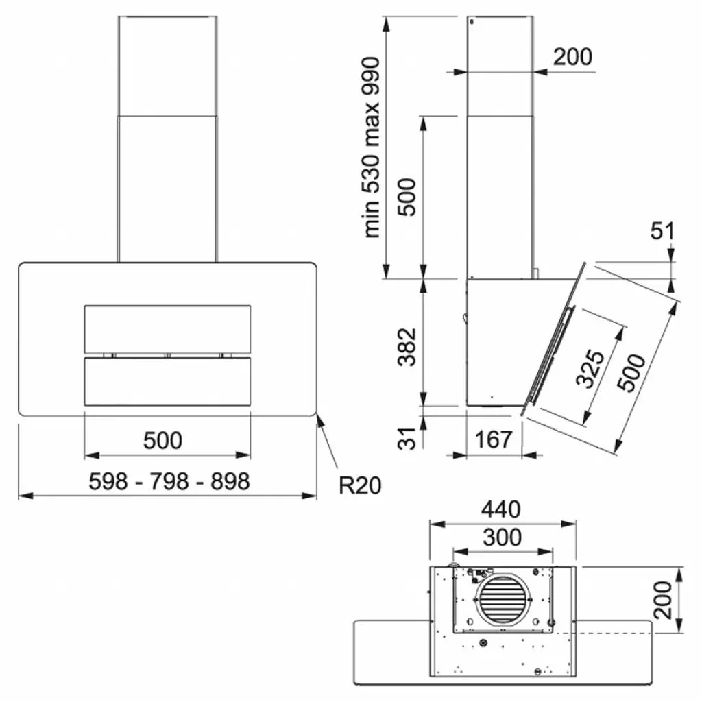 Вытяжка кухонная Franke Maris FMA 905 BK LED/ (110.0437.391) - 1 Вытяжка кухонная Franke Maris FMA 905 BK LED/ (110.0437.391) - 1
