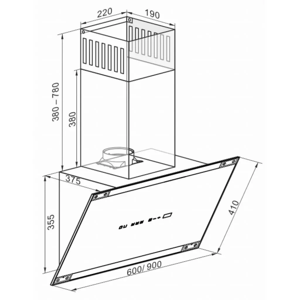 Вытяжка кухонная Kaiser AT9445ELFADECO - 3