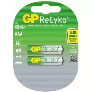 Аккумулятор Gp AAA 85AAAHC-UC2 ReCyko R03 850mAh * 2 (85AAAHCB / 4891199186615)