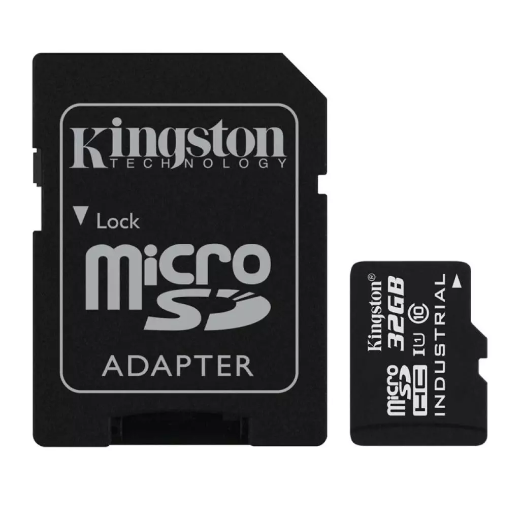 Карта памяти Kingston 32Gb microSDHC class 10 UHS-I Industrial (SDCIT/32GB)