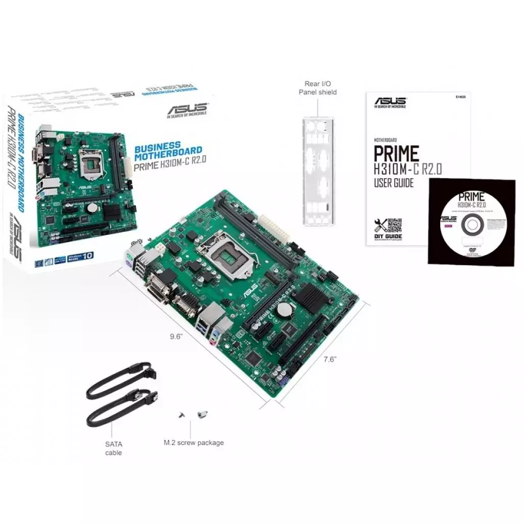 Материнская плата ASUS PRIME H310M-C R2.0 - 7