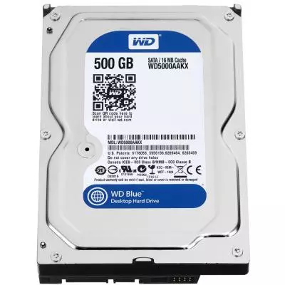 Жесткий диск 3.5"  500Gb WD (#WD5000AAKX-FR#)