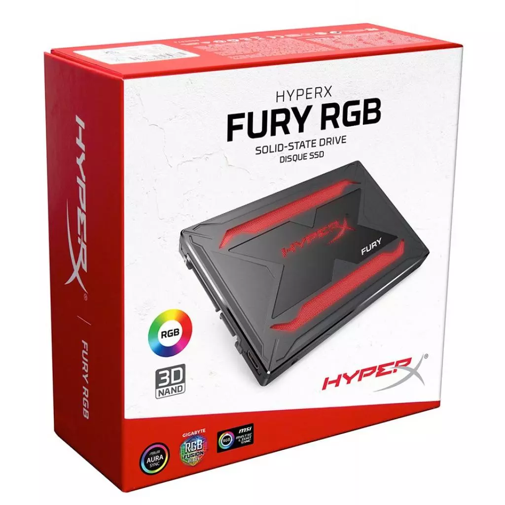 Накопитель SSD 2.5" 960GB HyperX (SHFR200B/960G) - 3 Накопитель SSD 2.5" 960GB HyperX (SHFR200B/960G) - 3