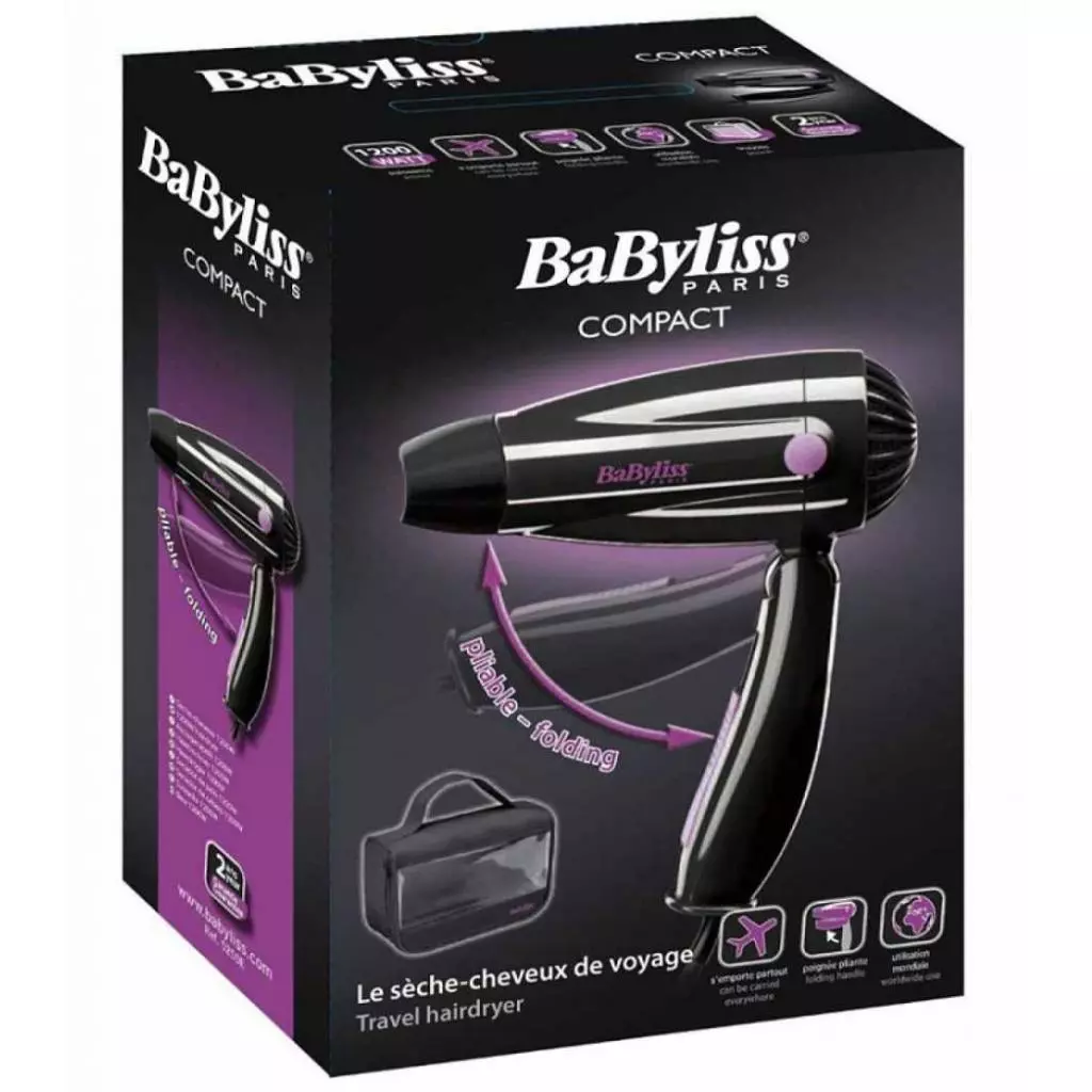 Фен Babyliss 5250E - 5 Фен Babyliss 5250E - 5