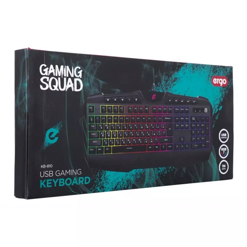 Клавиатура Ergo KB-810 Black (KB-810) - 5