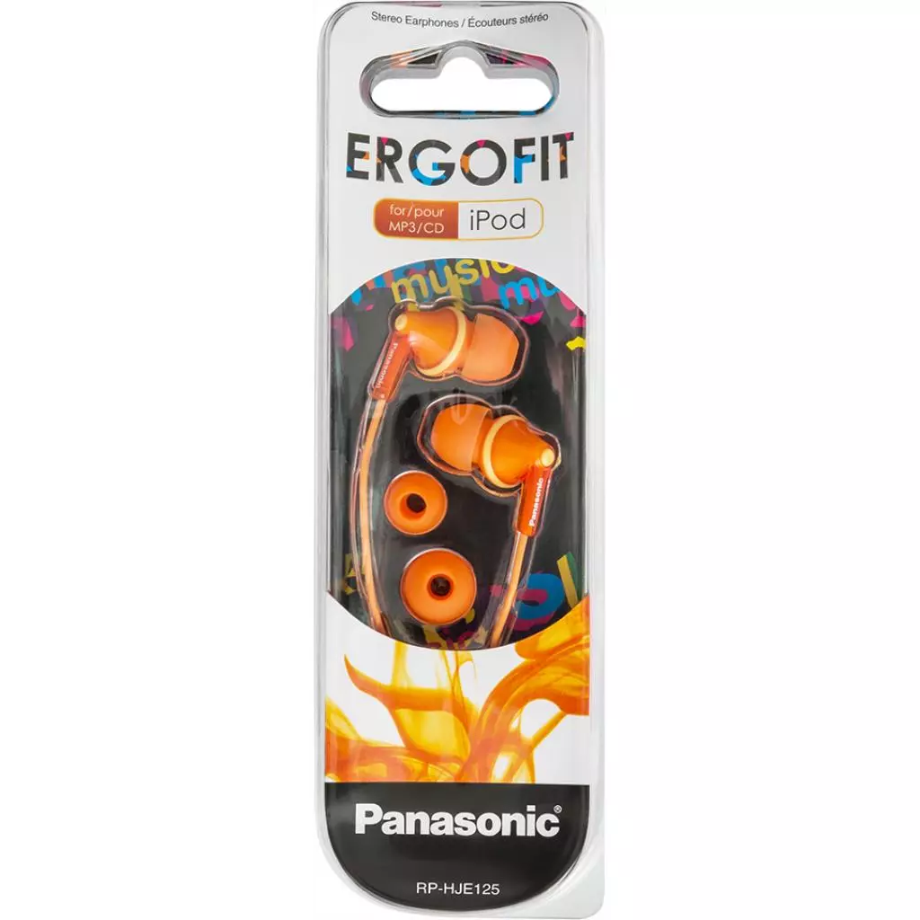 Наушники Panasonic RP-HJE125E-D - 3 Наушники Panasonic RP-HJE125E-D - 3