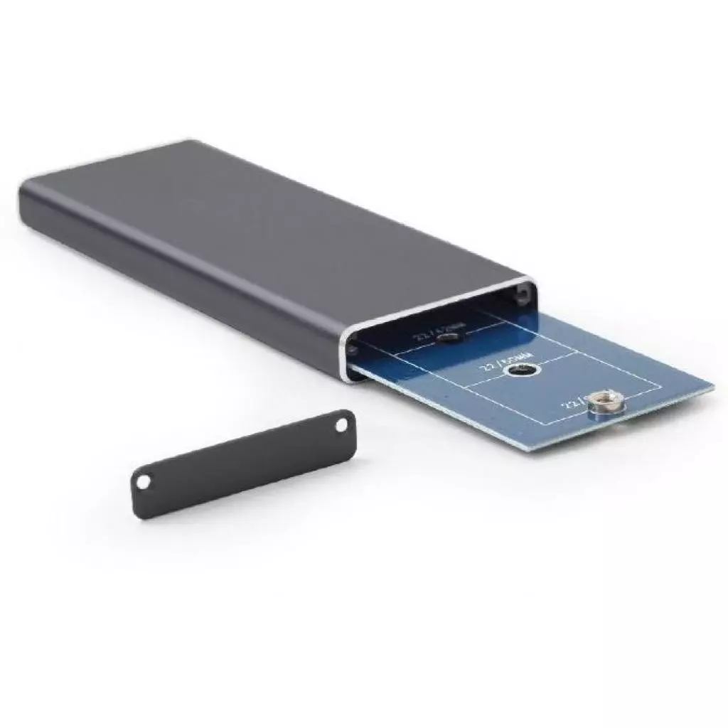 Карман внешний Gembird M.2 (NGFF), USB3.0, черный (EE2280-U3C-01) - 1 Карман внешний Gembird M.2 (NGFF), USB3.0, черный (EE2280-U3C-01) - 1
