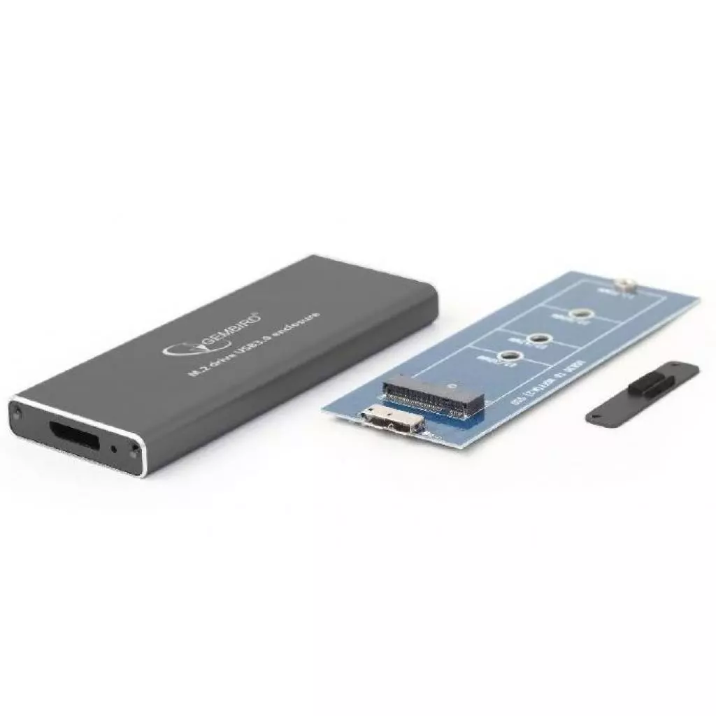 Карман внешний Gembird M.2 (NGFF), USB3.0, черный (EE2280-U3C-01) - 2 Карман внешний Gembird M.2 (NGFF), USB3.0, черный (EE2280-U3C-01) - 2