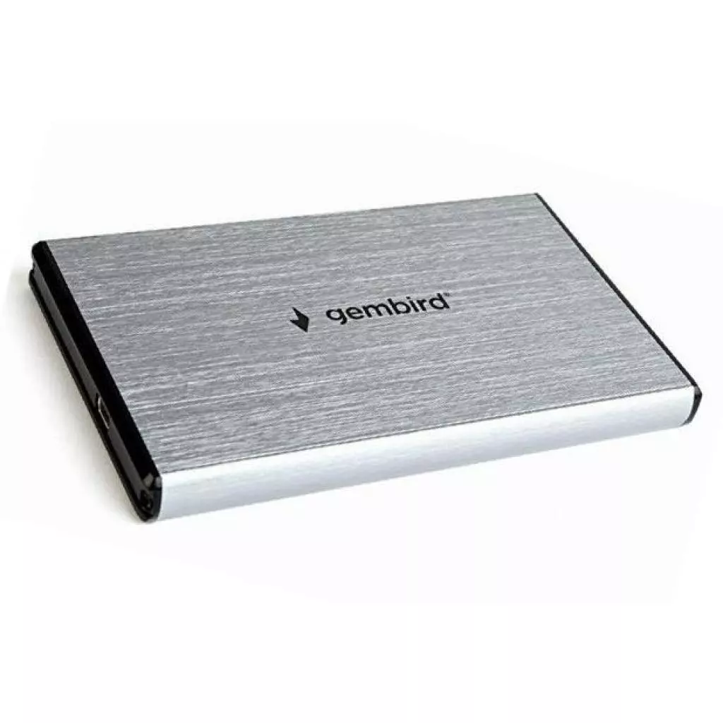 Карман внешний Gembird 2.5" USB3.0 grey (EE2-U3S-3-GR) - 1 Карман внешний Gembird 2.5" USB3.0 grey (EE2-U3S-3-GR) - 1