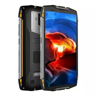 Мобильный телефон Blackview BV6800 Pro 4/64GB Black Yellow (6931548305453) - 6
