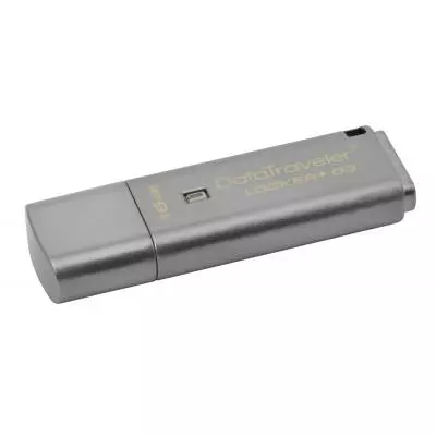 USB флеш накопитель Kingston 16GB DataTraveler Locker+ G3 USB 3.0 (DTLPG3/16GB) - 1 USB флеш накопитель Kingston 16GB DataTraveler Locker+ G3 USB 3.0 (DTLPG3/16GB) - 1
