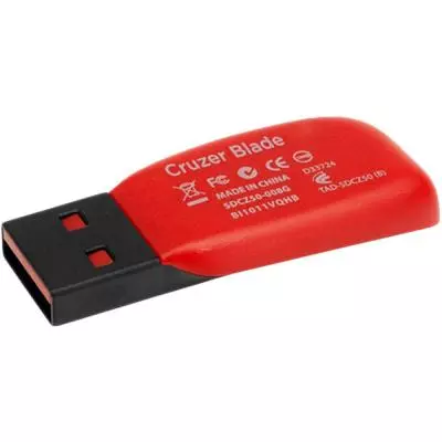 USB флеш накопитель SanDisk 128GB Cruzer Blade USB 2.0 (SDCZ50-128G-B35) - 5 USB флеш накопитель SanDisk 128GB Cruzer Blade USB 2.0 (SDCZ50-128G-B35) - 5