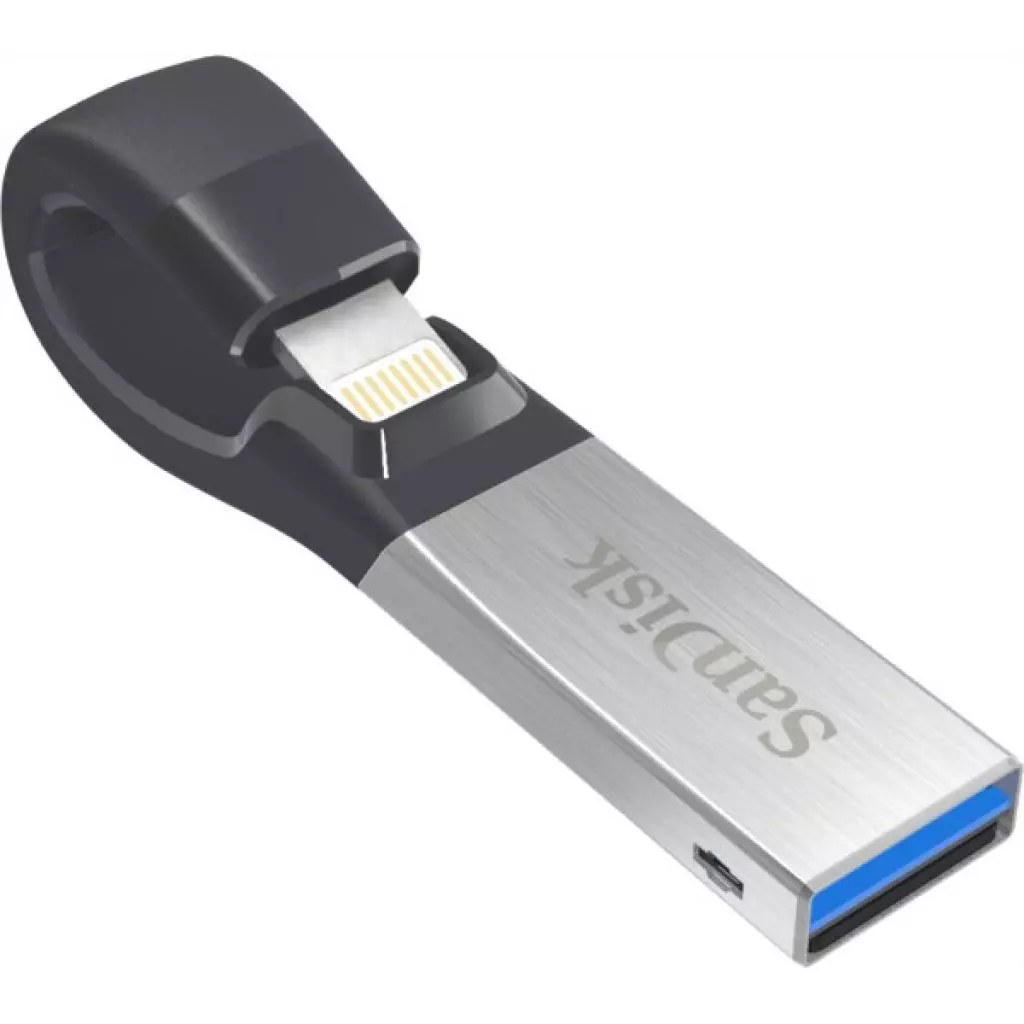 USB флеш накопитель SanDisk 64GB iXpand USB 3.0 /Lightning (SDIX30N-064G-GN6NN) - 3 USB флеш накопитель SanDisk 64GB iXpand USB 3.0 /Lightning (SDIX30N-064G-GN6NN) - 3