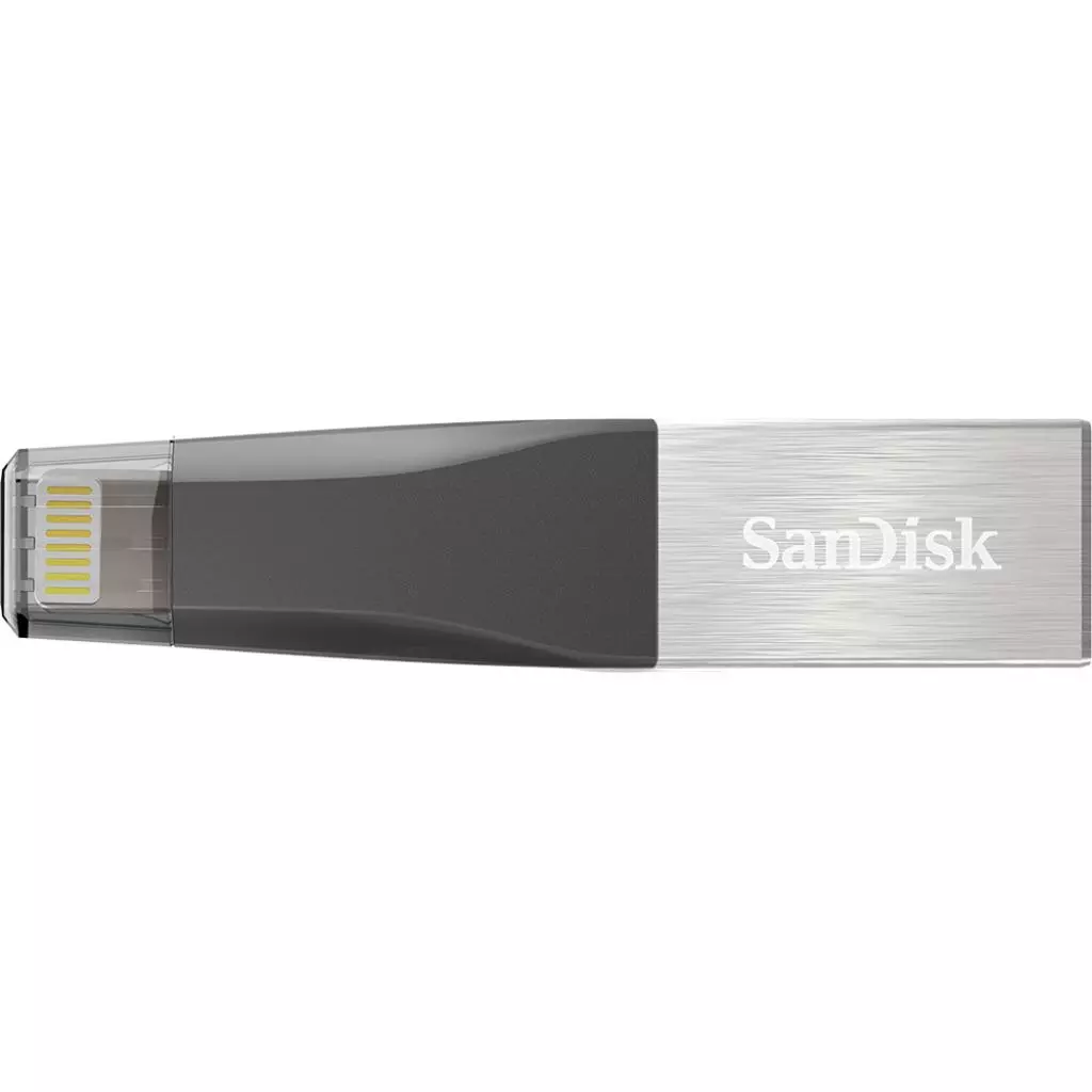 USB флеш накопитель SanDisk 64GB iXpand Mini USB 3.0/Lightning (SDIX40N-064G-GN6NN)