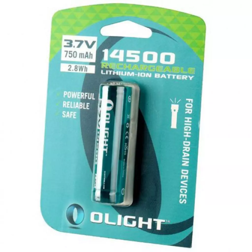 Аккумулятор Olight 14500 3,7V 750mAh (14500) - 2