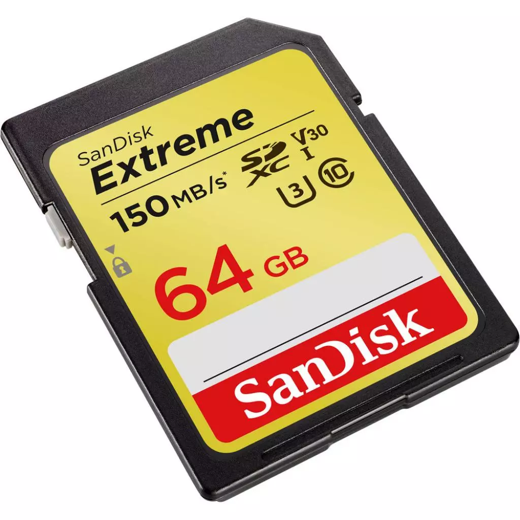 Карта памяти SanDisk 64GB SDXC class 10 UHS-I Extreme (SDSDXV6-064G-GNCIN) - 1 Карта памяти SanDisk 64GB SDXC class 10 UHS-I Extreme (SDSDXV6-064G-GNCIN) - 1