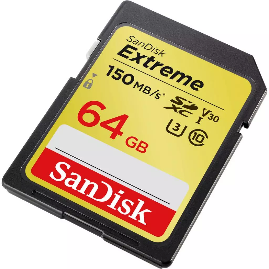 Карта памяти SanDisk 64GB SDXC class 10 UHS-I Extreme (SDSDXV6-064G-GNCIN) - 2 Карта памяти SanDisk 64GB SDXC class 10 UHS-I Extreme (SDSDXV6-064G-GNCIN) - 2