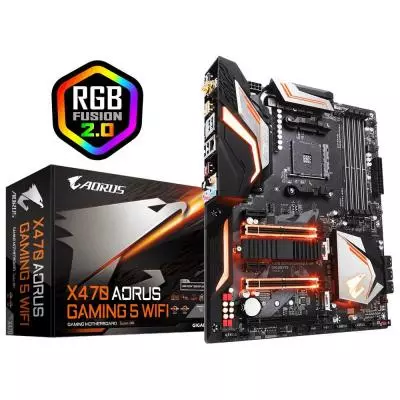 Материнская плата GIGABYTE X470 AORUS GAMING 5 WIFI