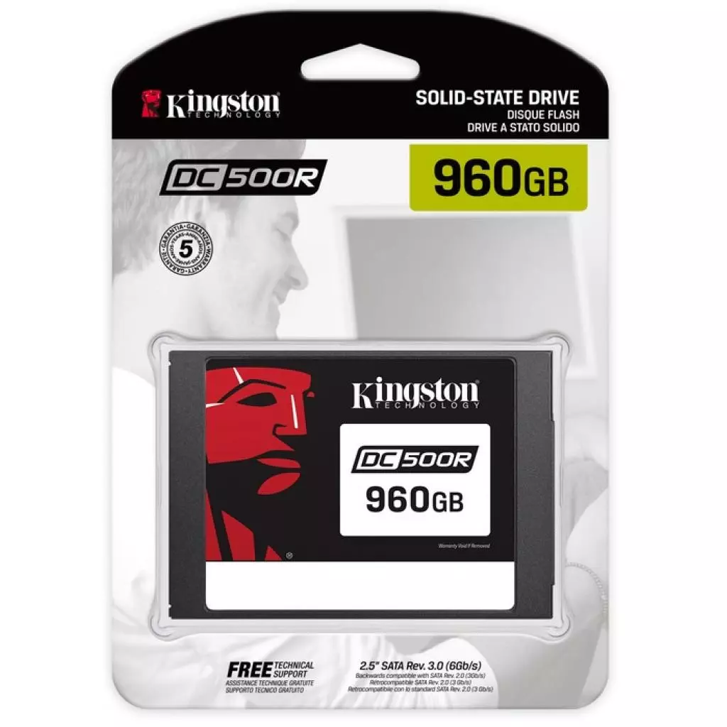 Накопитель SSD 2.5" 960GB Kingston (SEDC500R/960G) - 3
