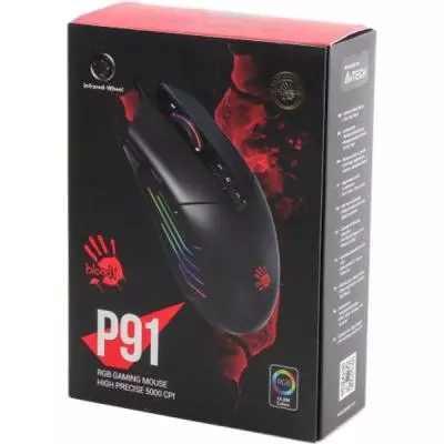 Мышка A4tech Bloody P91 Black - 5 Мышка A4tech Bloody P91 Black - 5