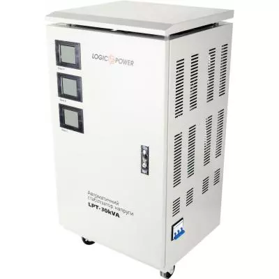 Стабилизатор LogicPower LPT-30kVA 3 phase (21000Вт) (6611) - 1 Стабилизатор LogicPower LPT-30kVA 3 phase (21000Вт) (6611) - 1