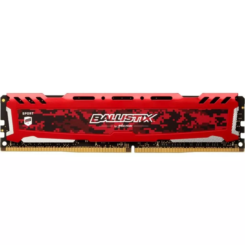 Модуль памяти для компьютера DDR4 8GB 3200 MHz Ballistix Sport Micron (BLS8G4D32AESEK)