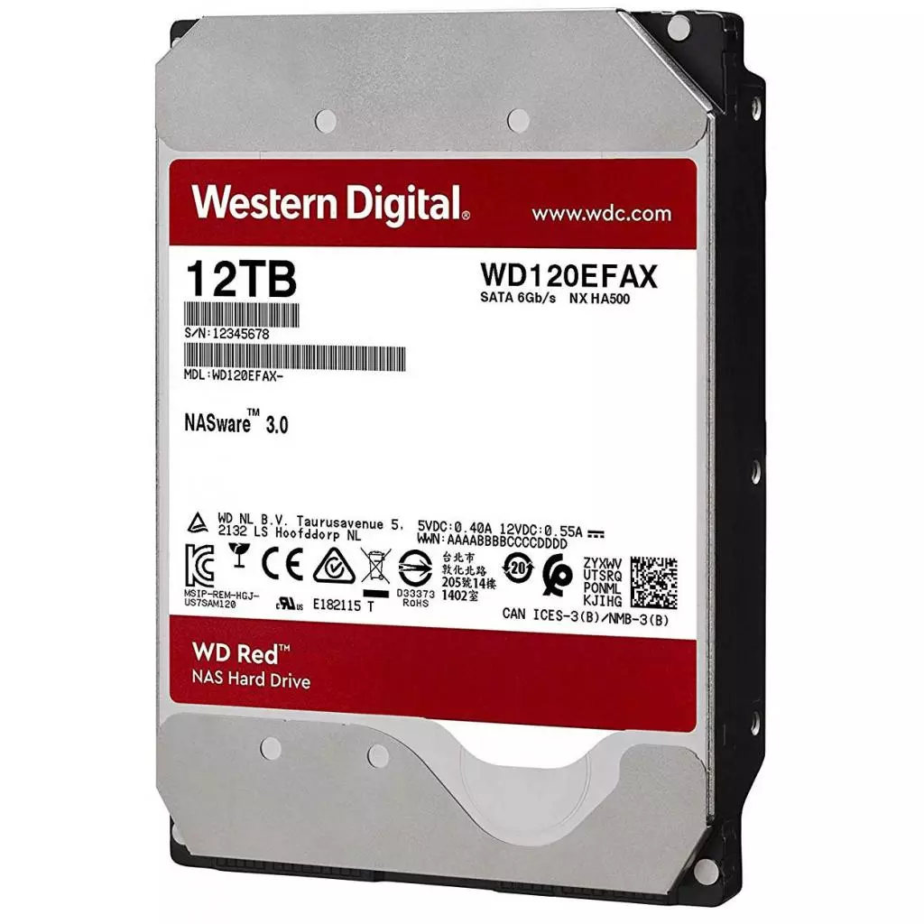 Жесткий диск 3.5" 12TB WD (WD120EFAX) - 1