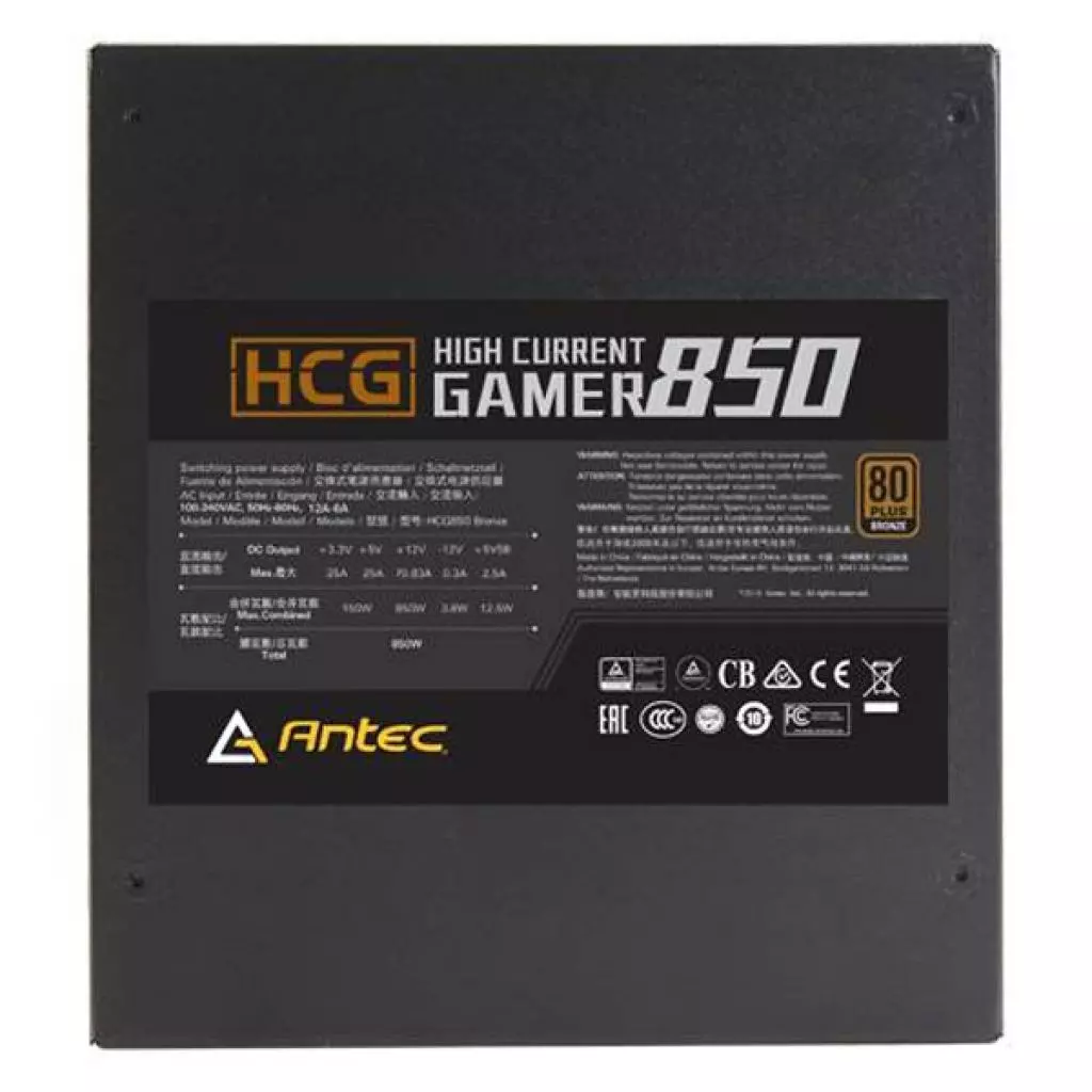 Блок питания Antec 850W HCG850 (0-761345-11644-2) - 7 Блок питания Antec 850W HCG850 (0-761345-11644-2) - 7