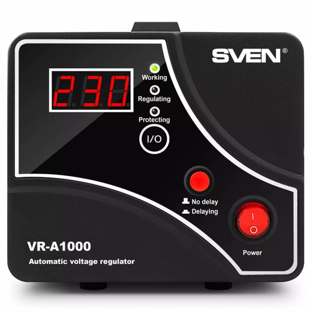 Стабилизатор Sven VR-A1000 (00380036) - 1 Стабилизатор Sven VR-A1000 (00380036) - 1