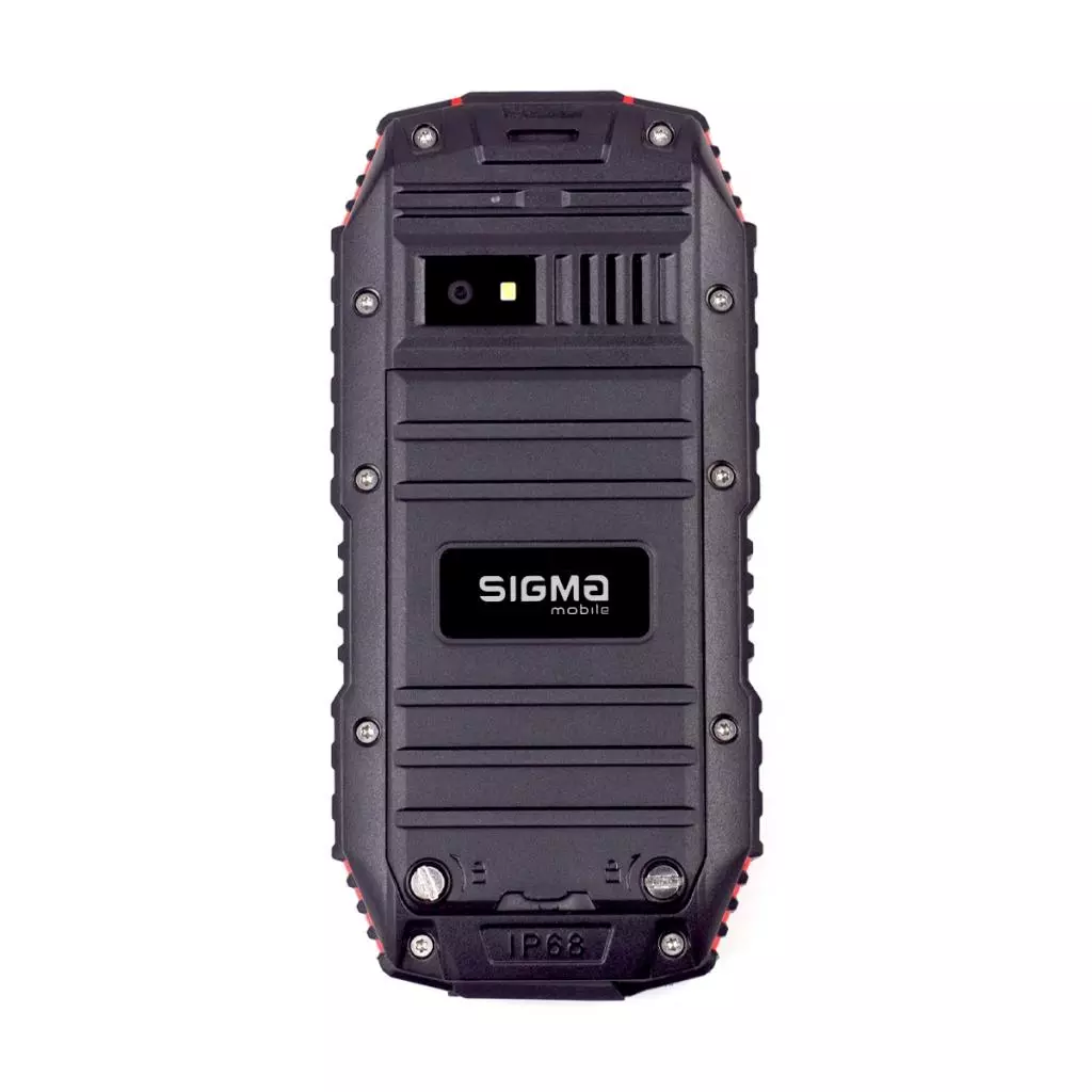 Мобильный телефон Sigma X-treme DT68 Black Red (4827798337721) - 1