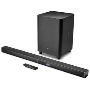 Акустическая система JBL Bar 3.1 Channel 4K Ultra HD Soundbar with Wireless Subwoofer (JBLBAR31BLK)