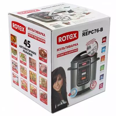 Мультиварка Rotex REPC76-B - 5 Мультиварка Rotex REPC76-B - 5