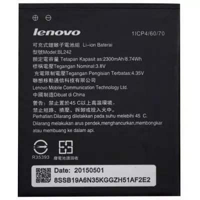 Аккумуляторная батарея для телефона Lenovo for A6000/K3/K30 (BL-242 / 37269)