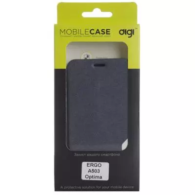 Чехол для моб. телефона DIGI для ERGO A503 Optima - Cover book (Black) (6332474) - 2 Чехол для моб. телефона DIGI для ERGO A503 Optima - Cover book (Black) (6332474) - 2