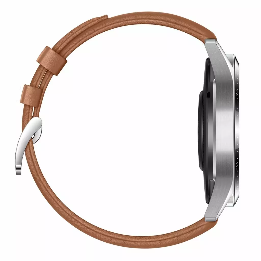 Смарт-часы Huawei Watch GT 2 46mm Classic Silver BROWN шкіра (Latona-B19V) (55024470) - 5 Смарт-часы Huawei Watch GT 2 46mm Classic Silver BROWN шкіра (Latona-B19V) (55024470) - 5