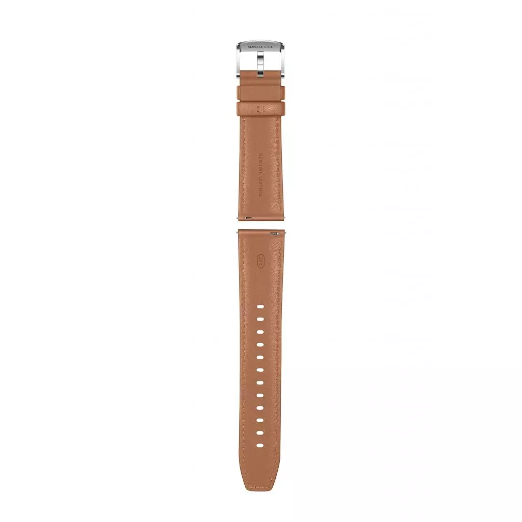 Смарт-часы Huawei Watch GT 2 46mm Classic Silver BROWN шкіра (Latona-B19V) (55024470) - 6 Смарт-часы Huawei Watch GT 2 46mm Classic Silver BROWN шкіра (Latona-B19V) (55024470) - 6