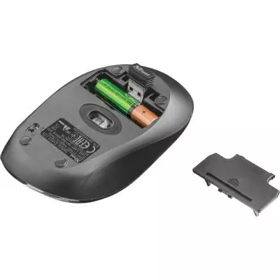 Мышка Trust Ziva wireless optical mouse black (21949) - 3 Мышка Trust Ziva wireless optical mouse black (21949) - 3