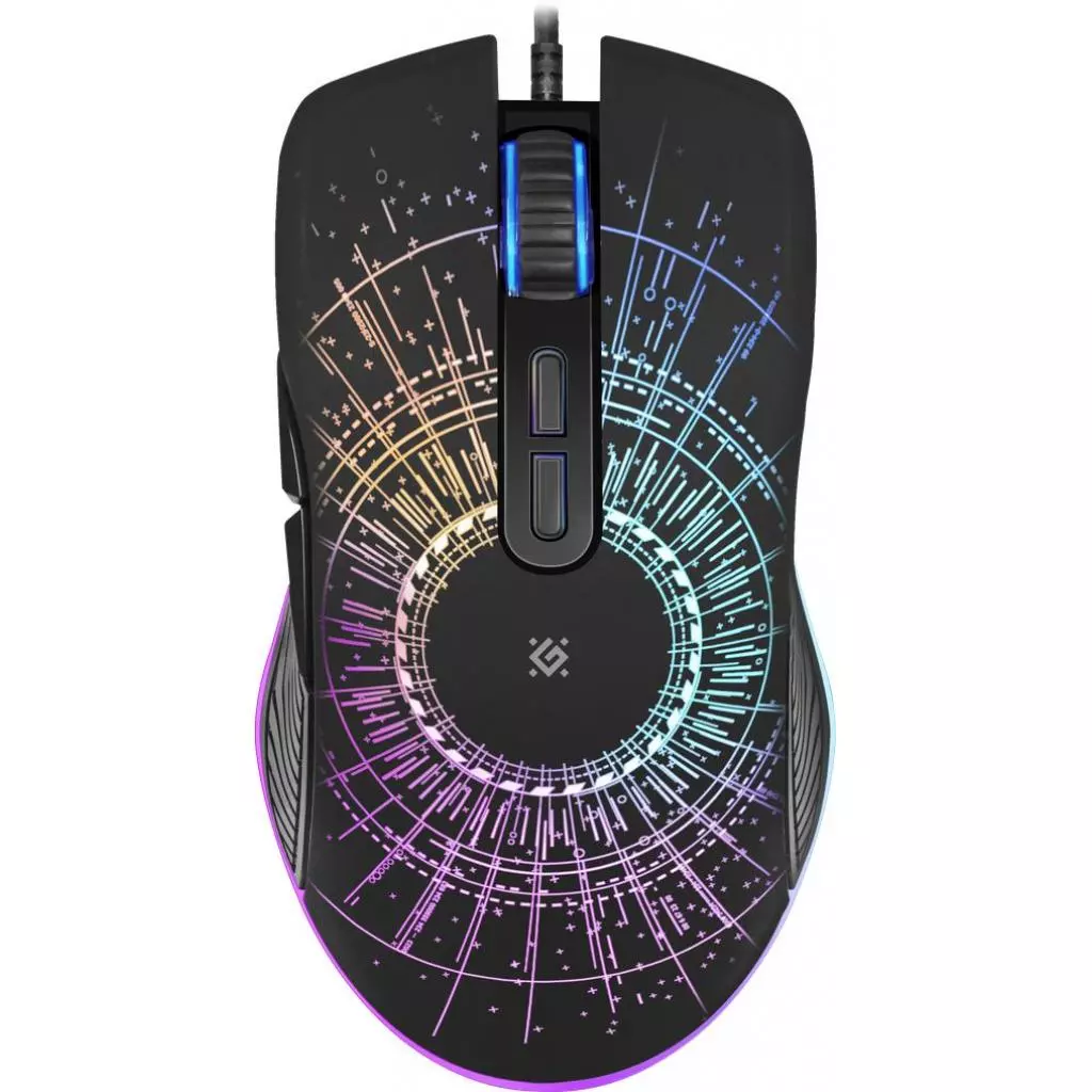 Мышка Defender Sirius GM-660L RGB Black (52660)