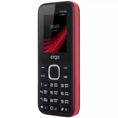 Мобильный телефон Ergo F181 Step Black - 6 Мобильный телефон Ergo F181 Step Black - 6