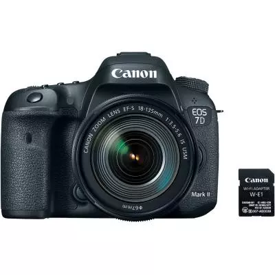 Цифровой фотоаппарат Canon EOS 7D Mark II 18-135 IS USM Kit (9128B163) - 1 Цифровой фотоаппарат Canon EOS 7D Mark II 18-135 IS USM Kit (9128B163) - 1