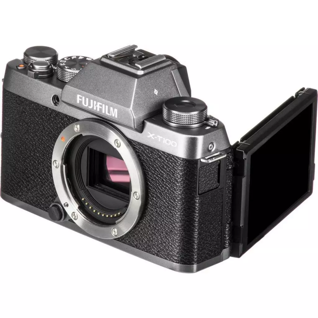 Цифровой фотоаппарат Fujifilm X-T100 body Dark Silver (16582050) - 9