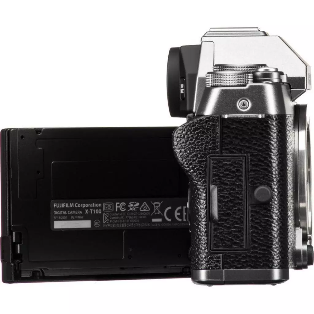 Цифровой фотоаппарат Fujifilm X-T100 body Dark Silver (16582050) - 10