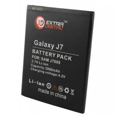 Аккумуляторная батарея для телефона Extradigital Samsung Galaxy J7 J700H (3000mAh) (BMS6407) - 1