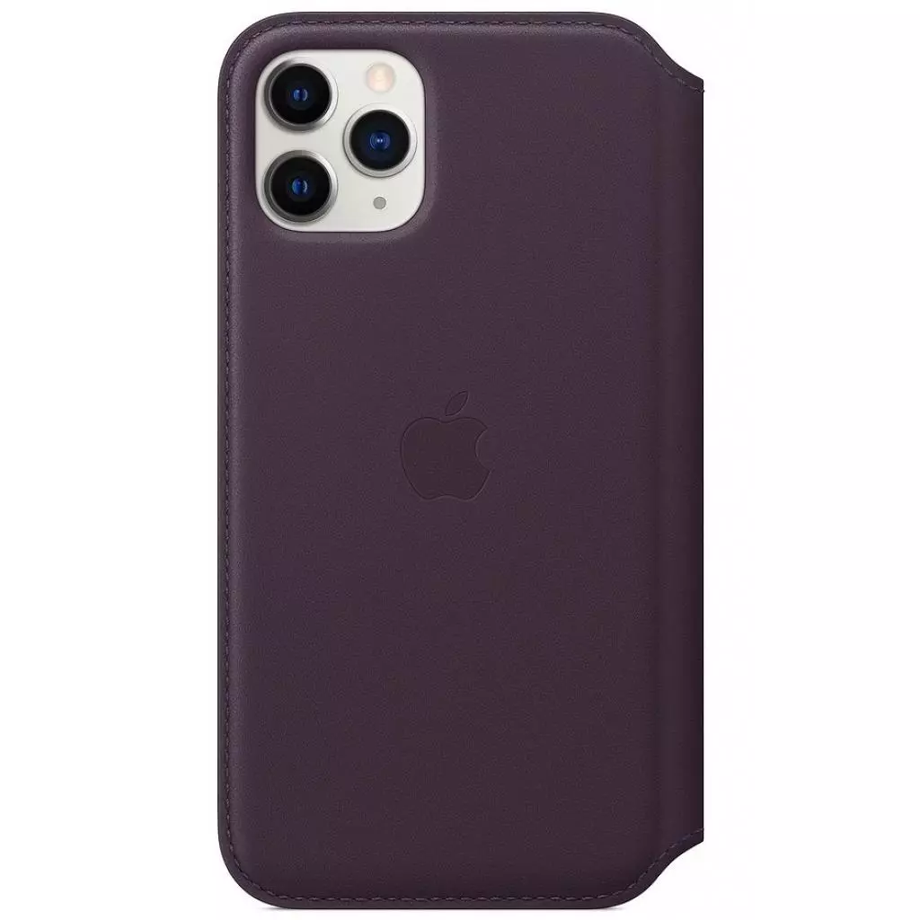 Чехол для моб. телефона Apple iPhone 11 Pro Leather Folio - Aubergine (MX072ZM/A) - 1 Чехол для моб. телефона Apple iPhone 11 Pro Leather Folio - Aubergine (MX072ZM/A) - 1