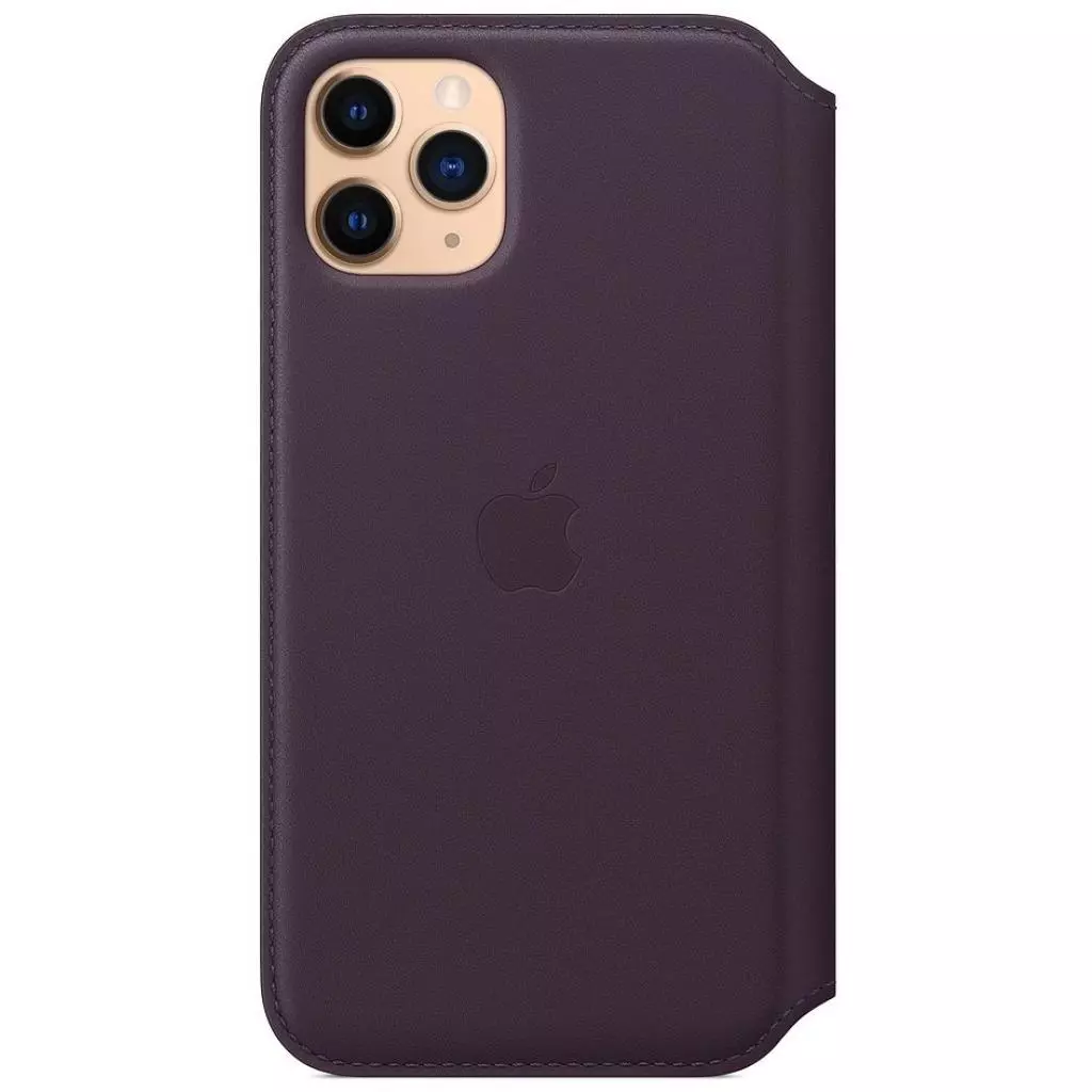 Чехол для моб. телефона Apple iPhone 11 Pro Leather Folio - Aubergine (MX072ZM/A) - 3 Чехол для моб. телефона Apple iPhone 11 Pro Leather Folio - Aubergine (MX072ZM/A) - 3