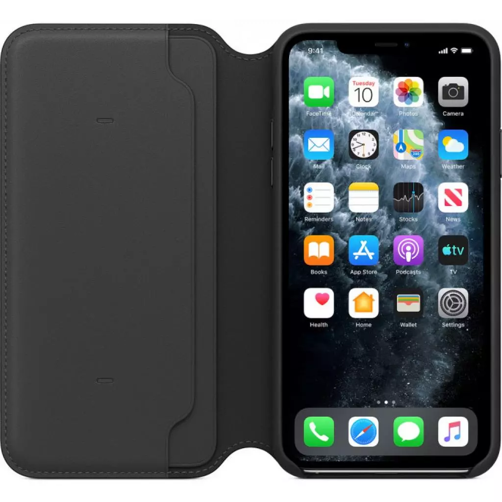 Чехол для моб. телефона Apple iPhone 11 Pro Max Leather Folio - Black (MX082ZM/A) - 5 Чехол для моб. телефона Apple iPhone 11 Pro Max Leather Folio - Black (MX082ZM/A) - 5