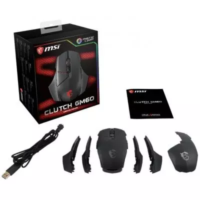 Мышка MSI Clutch GM60 Black - 3 Мышка MSI Clutch GM60 Black - 3