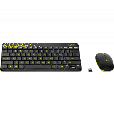 Комплект Logitech Wireless Combo MK240 Ru Black (920-008213) - 1 Комплект Logitech Wireless Combo MK240 Ru Black (920-008213) - 1