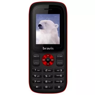Мобильный телефон Bravis C180 Jingle Black