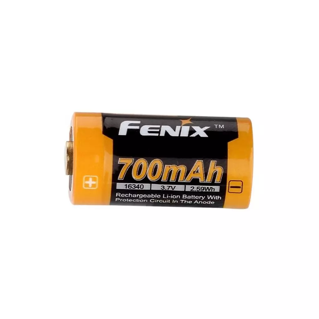 Аккумулятор Fenix 16340 Fenix 700 mAh Li-ion (ARB-L16-700) - 1 Аккумулятор Fenix 16340 Fenix 700 mAh Li-ion (ARB-L16-700) - 1